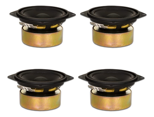 4 Goldwood Sound Gw-204/8s Shielded 4  Woofers 70 W, Cada 8o