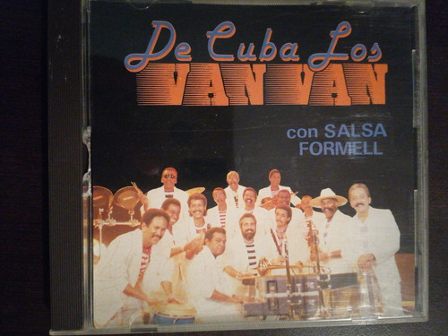 De Cuba Los Van Van Cd Con Salsa Formell Egrem Habana Cuba 