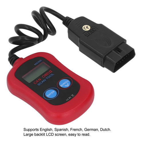 Lector De Códigos De Coche Ms300 Obdii, Herramienta De Diagn