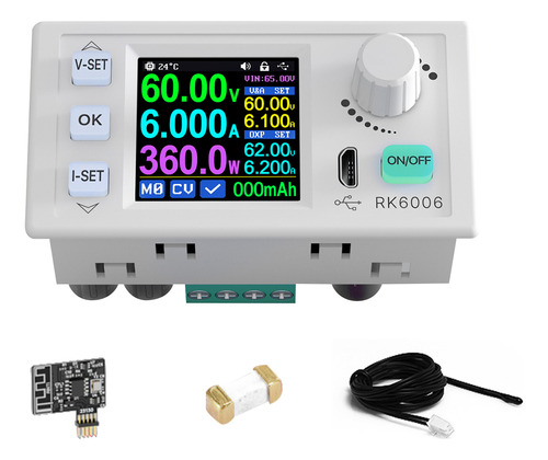 Fuente De Alimentación Regulada.. 54  Lcd Brillo Ajustable