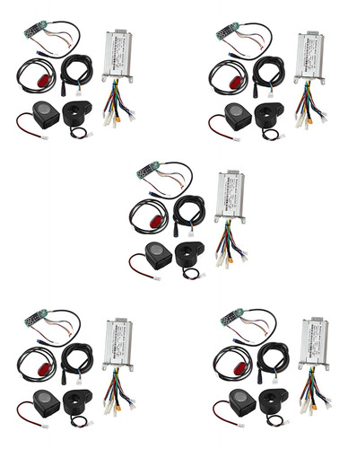 Controlador De Motor De 5 X 36 V 350 W 15 A, Panel De Mando+