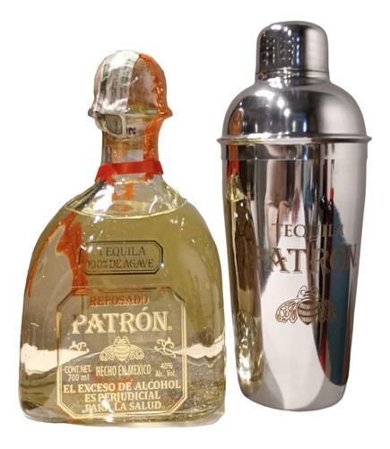 Tequila Patron Reposado Mas Obsequio Sh - mL a $470