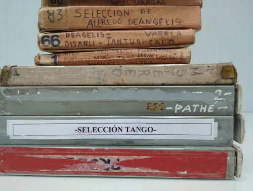 Lote Antiguas Grabaciones Cinta Abierta Radio Tango (Usado)