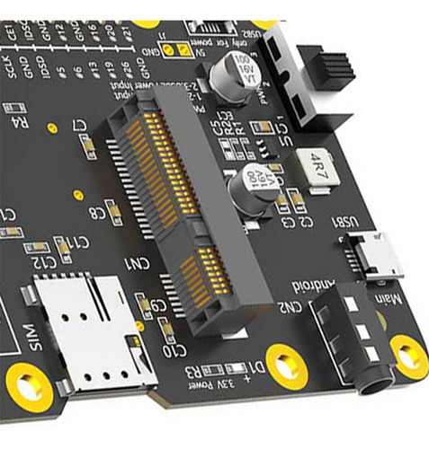 Para Módulo De Expansão Raspberry Pi 3g/4g/lte Hat Mini Pcie