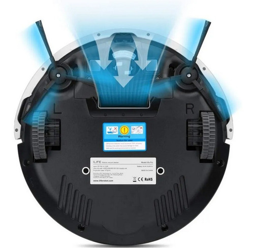 Imagen 2 de 5 de Aspiradora Trapeadora Robot Ilife V5s Pro Gold 100v/240v