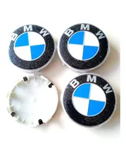 Comprar Tapa Centro De Rin Bmw Para Todos Los Tipos, Blanco Y Azul.