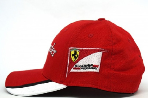 boné ferrari vermelho