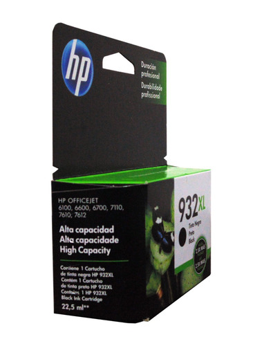 Cartucho Hp 932xl Negro Original Vigente Verificable America