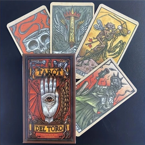 Cartas Tarot Guillermo Del Toro + Paño De Lectura