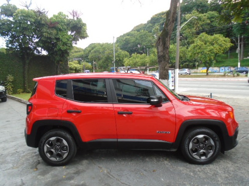 Renegade Sport 1.8 Automática 2016 Vermelha Flex Completa