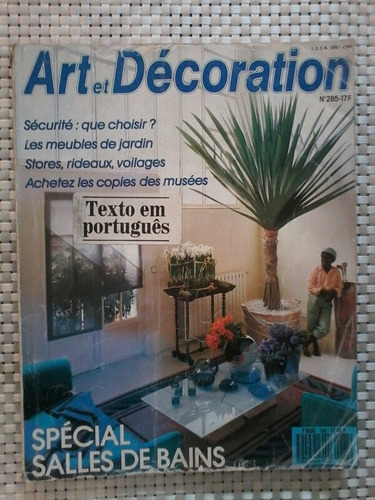 Revista Art Et Decoration - No. 285 - Textos Em  Português 