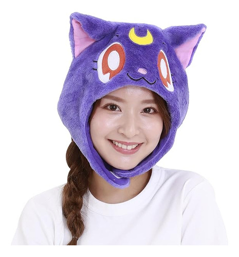 Sombrero Kigurumi Sailor Luna Gorro Para Disfraz Tamaño Adul