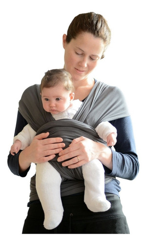 Wrap Sling Bebe Canguru Passeio 100% Algodão Unissex Cor Marinho
