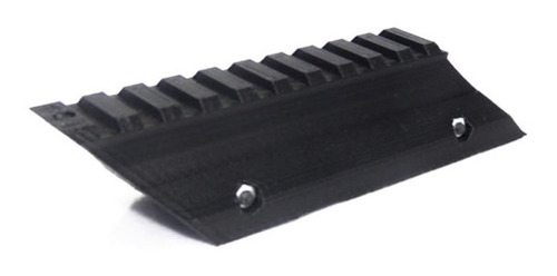 Imagem 5 de 10 de Mount Trilho Elevado Red Dot Elevação 20 Mm 10cm Airsoft 3d