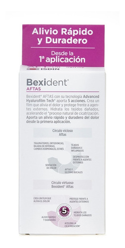 Imagen 2 de 4 de Isdin Bexident Aftas En Spray 15 Ml