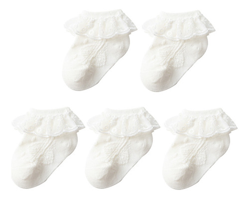 5 Pares De Calcetines For Bebés Y Niñas, Calcetines De Tobi