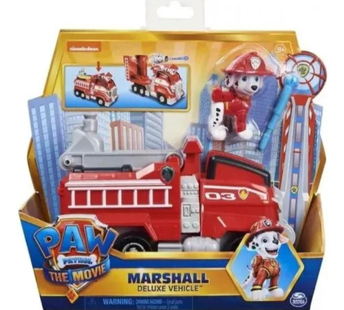 Paw Patrol Marshall Deluxe Vehicle The Movie