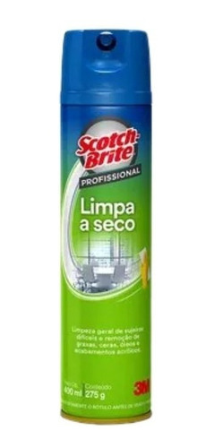 Spray Limpa A Seco Limpeza Geral 400ml Profissional - 3m