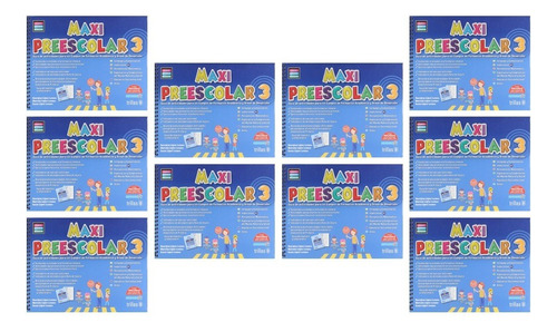 Pack 10 Piezas Maxi Preescolar 3 Trillas