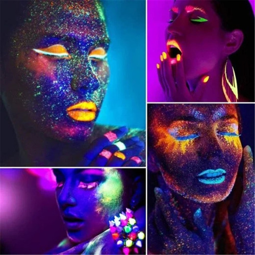 Sombra De Ojos Sombra De Ojos Luminosa, Fluorescencia Nacara