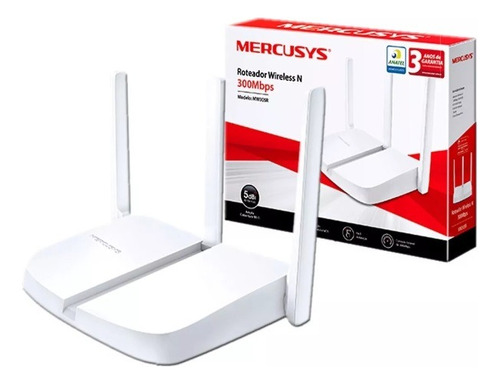 Router 3 Antenas 300mbps Mercusys
