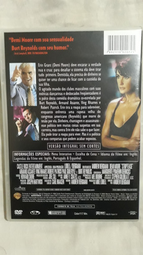 Dvd Striptease+ghost Outro Lado Vida+choices Demi Moore S64