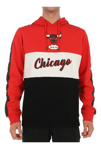 Polerón Mitchell&ness Chicago Bulls Hombre Red/black/white