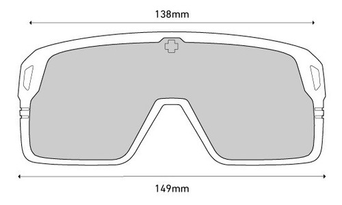 Imagen 2 de 3 de Lentes De Sol Spy Optic Monolith Polarizado