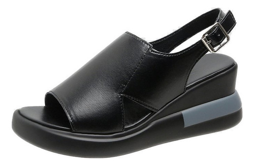 Ropa De Verano Con Hebilla Hueca, Talla Grande, Tacón Alto