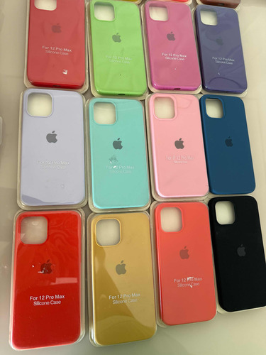Capa Case Silicone Maçã Veludo Iphonex Ao 13 Pro Max