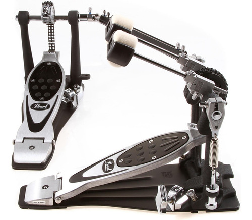 Pearl Eliminator P-2002c Pedal De Bombo Doble Con Estuche