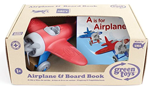 Green Toys Airplane Y Board Book