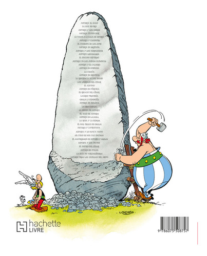 32. Asterix y lo nunca visto, de Goscinny, René. Asterix, vol. 32. Editorial HACHETTE LIVRE, tapa blanda en español, 2021