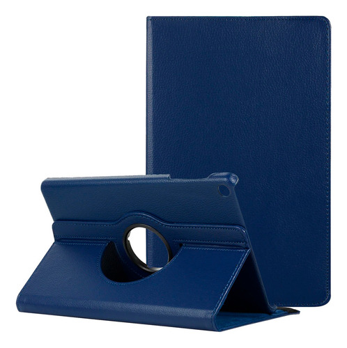 Funda Para Samsung Tab S5e 10.5 Flipcover Giratoria Azul