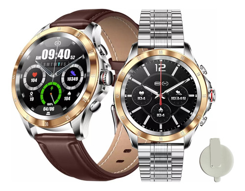 Imagen 1 de 10 de Reloj Smartwatch Nx1 Mujer Hombre Llamadas P/ Android iPhone