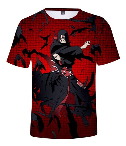 Polera Naruto Para Niños, Itachi Uchiha