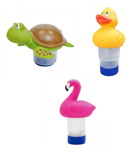 Dispensador Flotante De Cloro Para Piscina 3pcs Flotador De