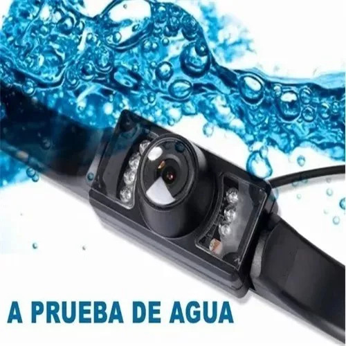 Cámara Reversa Para Portaplaca Con Visión Nocturna