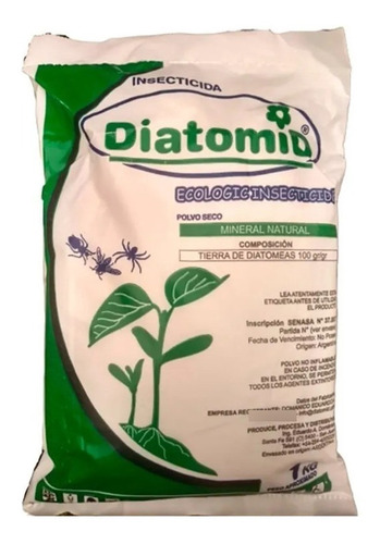 Tierra de diatomeas 1kg Diatomid insecticida