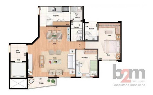 Imagem 6 de 13 de Apartamento Com 3 Dormitórios À Venda, 80 M² Por R$ 650.000,00 - Vila São Francisco - Osasco/sp - Ap2480
