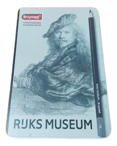 Lápices De Grafito Bruynzeel Rijksmuseum Rembrandt X 12