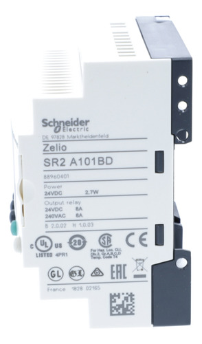Sr2a101bd Plc Compact Smart Relay, Zelio Logic Sr2 Sr3, 10
