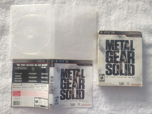 Metal Gear Sólido The Legacy Colección Ps3 (Usado)
