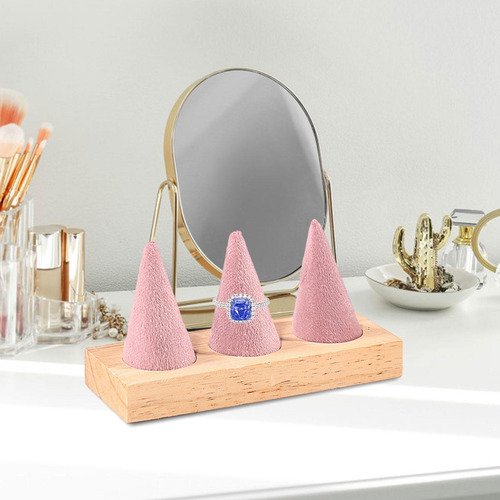 Soporte Para Anillos En Forma De Cono, Soporte Para Joyas, 3