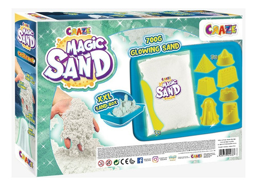 Arena Magica Castillo Brilla En La Oscuridad Craze 29787 Color Castle-box