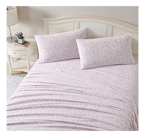 Laura Ashley Home - Hojas Completas, Cotton Flannel Fphqj