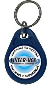 100  Chaveiros Proximidade Linear Hcs *** Queima De Estoque