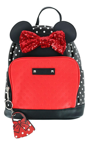 Mochila Minnie 10 Mini Deluxe Al Por Mayor Con 1 Bolsillo Fr