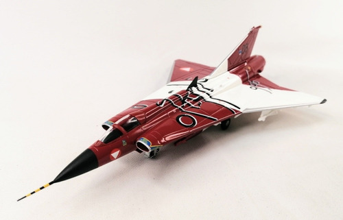 Miniatura Diecast 1/72, Caza Sueco Saab Draken J35