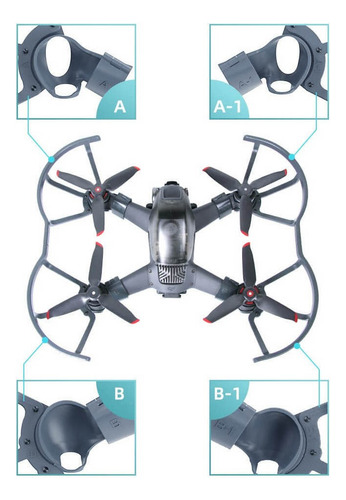 Protetores De Hélices Para Drone Dji Fpv - Sunnylife